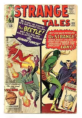 Buy Strange Tales #123 FR/GD 1.5 1964 • 18.18£