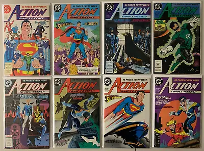 Buy Action Comics Weekly Lot #601-639 DC 20 Diff Books Average 6.0 FN (1988 To 1989) • 79.03£