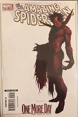 Buy Amazing Spider-Man #545 (Marvel 2008) Djurdjevic ONE MORE DAY Variant 9.4 NM! • 9.39£