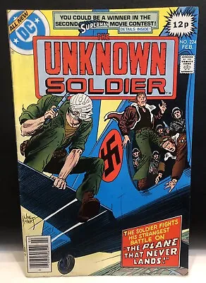 Buy The Unknown Soldier #224 Comic , Dc Comics • 4.98£