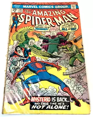 Buy Amazing Spider-Man 141 Marvel 1975 1st Appearance Dan Berkhart Mysterio • 18.38£