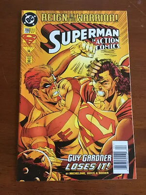 Buy Action Comics # 709 Vf Newsstand Dc Comics 1995 Superman Guy Gardner • 1.78£