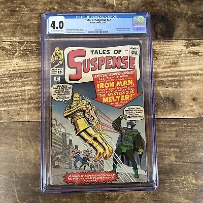 Buy Marvel Tales Of Suspense #47 - CGC 4.0 - Origin & 1st Appearance Melter - 1963 • 158.03£