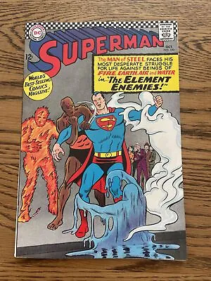 Buy Superman #190 (DC Comics 1966) Jim Shooter Curt Swan High Grade Silver Age VF • 65.93£