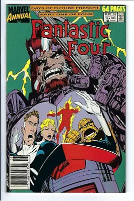 Buy Fantastic Four Annual #23 Vf 1990 Newsstand :) • 3.15£