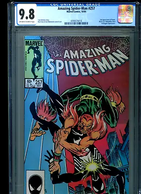 Buy Amazing Spider-Man #257 CGC 9.8 (1984) First 1st Ned Leeds As Hobgoblin 2nd Puma • 233.23£