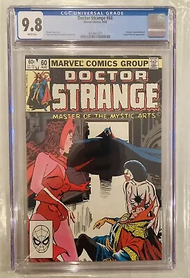 Buy Doctor Strange #60 CGC 9.8 Marvel Comic - WHITE Pages • 227.05£