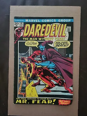 Buy Daredevil #91 FN 1st App Of 3rd Mr Fear Larry Cranston MCU Marvel Comic 1972 🔑  • 27.75£