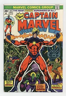 Buy Captain Marvel #32 FN/VF 7.0 1974 • 28.45£