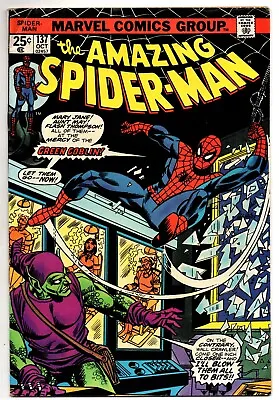 Buy Vintage Comic AMAZING SPIDER-MAN 137 Marvel Comics 1974 2nd Harry Green Goblin • 23.71£