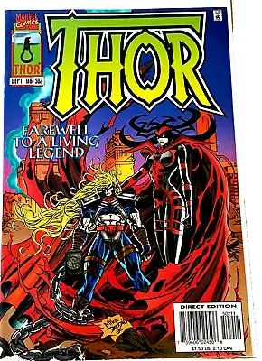 Buy Thor #502   Last Issue Of The 1st Series • 3.35£
