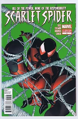 Buy Scarlet Spider #1 3rd Print Green Cover Variant Brand New • 14.99£