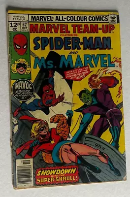 Buy Marvel Tales Comics Spider-Man And Ms. Marvel #62 Oct 02147 1977 • 12£