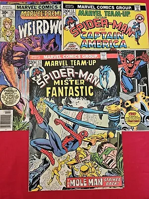 Buy 2 Marvel Team-Up #'s 13 & 17  Marvel Premiere #38 Comic Books 1st Weird World • 16.09£