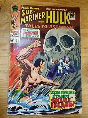 Buy Tales To Astonish #96 Sub-Mariner & Incredible Hulk • 12.06£