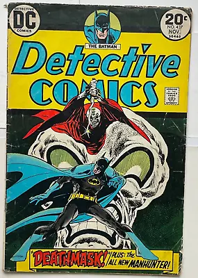 Buy Detective Comics #438, 437-dc Comics -1974*2 Comic Lot New Manhunter Story Begin • 16.09£
