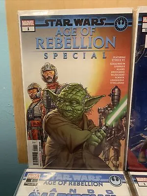 Buy Marvel Comics Star Wars Age Of Rebellion 4 Total, Jaba The Hutt, Luke Skywalker. • 7.65£