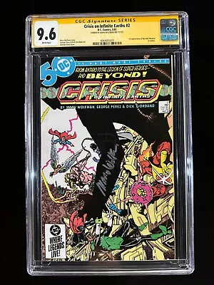 Buy Crisis On Infinite Earths #2 CGC 9.6 SS (1985) - Signed Marv Wolfman - 1st App • 79.15£