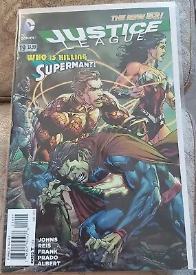 Buy Justice League Issue 19 New 52 Batman Superman Wonder Woman Aquaman • 3£