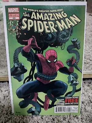 Buy The Amazing Spider-Man #699 2nd Printing Variant(Rivera)(Marvel)(2013)Near Mint+ • 4.74£