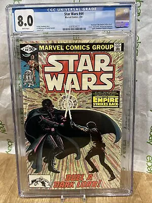 Buy Star Wars #44 CGC 8.0 White Pages 🔥BLOWOUT PRICE Comic New Slab • 44.20£