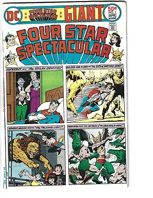 Buy Four Star Spectacular #1 (4/76) FN+ (6.5) Superboy! Flash! Key Bronze Age! • 9.38£