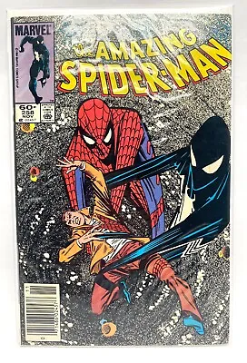 Buy Vtg 1984 Amazing Spiderman #258 Comic Fn Bombastic Bagman Symbiote Newsstand • 14.42£