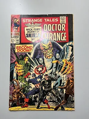 Buy Strange Tales #161 (1967) 1st Silver Age Yellow Claw! Steranko Cover Art *VG/FN* • 11.25£
