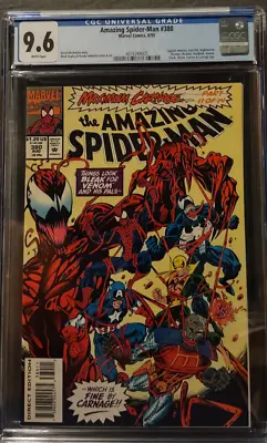 Buy Amazing Spider-Man 380   CGC 9.6 NM+  W/ PAGES  N/CASE • 75.95£