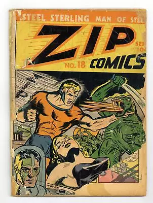 Buy Zip Comics #18 PR 0.5 1941 • 956.64£