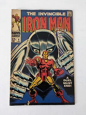 Buy INVINCIBLE IRON MAN #8 Marvel Comics 1968  FN/VF • 30£