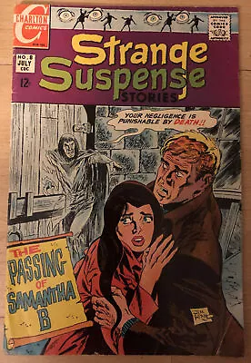 Buy 1969 Charlton Strange Suspense Stories #8: Aparo Art, Passing Of Samantha B Ship • 66.69£