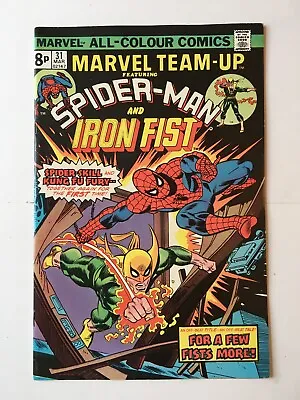 Buy Marvel Team-Up #31 VFN+ (8.5) MARVEL ( Vol 1 1975) Spider-man, Iron Fist • 13£