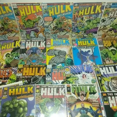 Buy Incredible Hulk 216 226 255 265 303 351 364 367 372 376 383 400 Marvel Lot Of 21 • 34.89£
