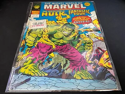 Buy #308 - Mighty World Of Marvel Feat The Incredible Hulk And Fantastic Four - 1978 • 4.24£