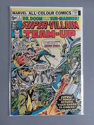 Buy Super-Villain Team Up #3 Dec 1975 Dr. Doom And The Savage Sub Mariner • 8.50£