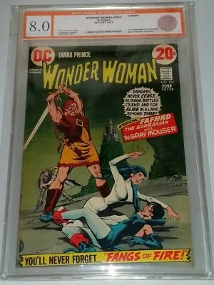 Buy Wonder Woman #202 Egc 8.0 Cream To Off White Pages 1st App Fafhrd Not Cgc (sa) • 119.99£