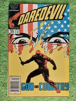 Buy DAREDEVIL #232 VF-NM Newsstand Canadian Price Variant 1st Nuke By Miller RD5468 • 11.78£