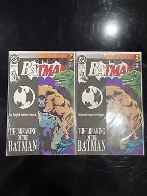 Buy Batman #497 High Grade Bane Breaks Batman's Back DC Comic 1993 • 3.17£