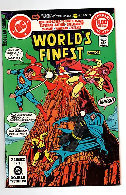 Buy World's Finest #276 - Superman - Batman - Shazam - Zatanna - 1981 - (-NM) • 7.99£