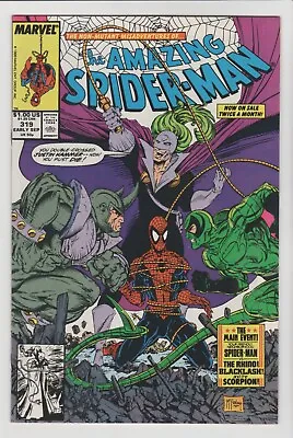 Buy Amazing Spider-man #319 ( Vf/nm 9.0 ) 319th Issue Mcfarlane Rhino Scorpion Whipl • 7.28£