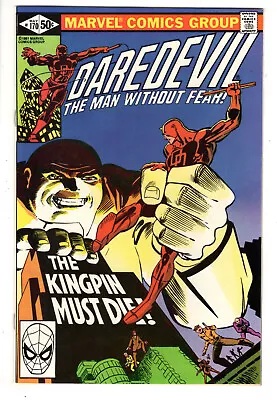 Buy Daredevil #170 (1981) - Grade 9.2 - Kingpin & Bullseye App - Frank Miller! • 55.34£