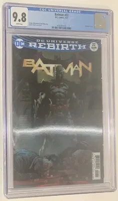 Buy DC Comics Batman #22 Lenticular 3D Hologram Graded Cover CGC 9.8 Comic • 75.10£