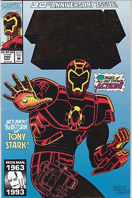 Buy Iron Man #290 , Vol. 1 (1968-1996) Marvel Comics, High Grade, Gold Foil Cover • 3.51£