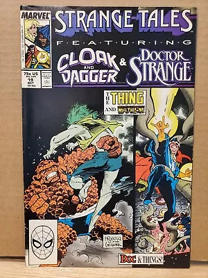 Buy Strange Tales Volume 2 Issue 19 Cloak And Dagger Doctor Strange 1988 Marvel • 1.57£
