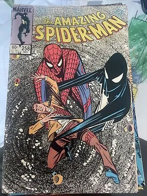 Buy Amazing Spider-man 258 Marvel 1984  1st App Bombastic Bag Man Spider • 27.75£
