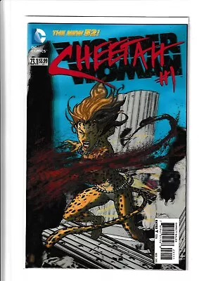 Buy Cheetah #1 (Wonder Woman #23.1) 3D Lenticular Cover DC Comics (2013) • 2.99£