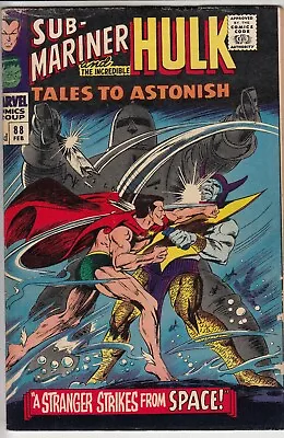 Buy Tales To Astonish 88 - 1967 - Sub-Mariner & Hulk - Kane - Fine + REDUCED PRICE • 18.50£