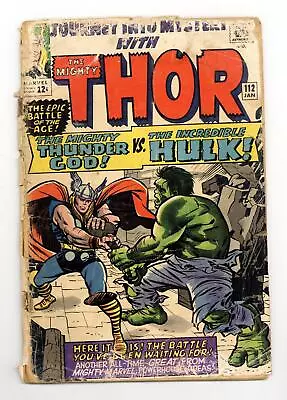 Buy Thor Journey Into Mystery #112 PR 0.5 1965 • 67.96£