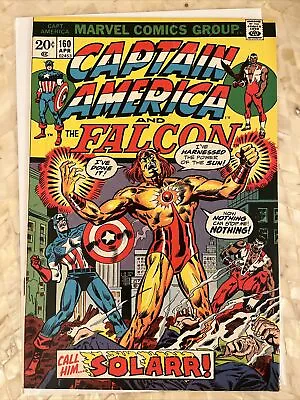 Buy Captain America #160 (1973) 1st App Solar Marvel Comics Falcon • 7.90£